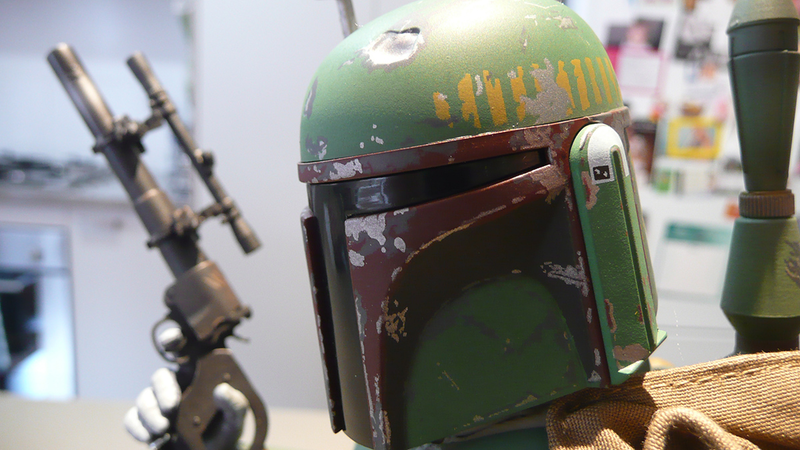 Illustration for article titled Check Out My 12" Boba Fett